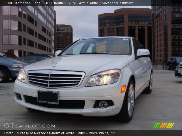 2008 Mercedes-Benz C 300 4Matic Luxury in Arctic White