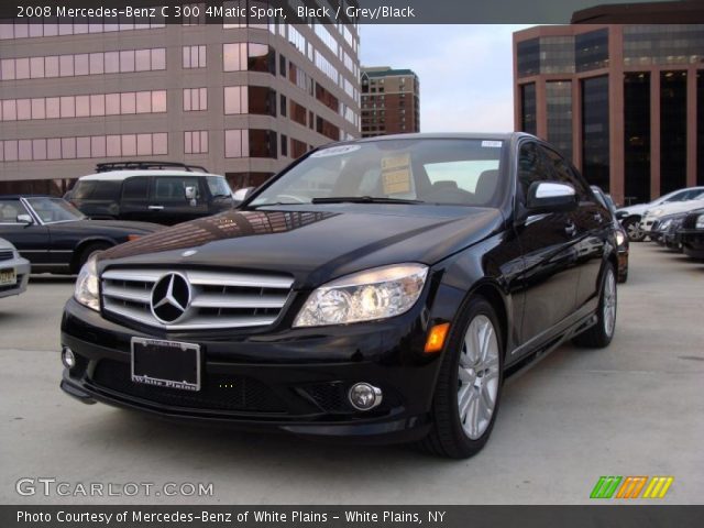 2008 Mercedes-Benz C 300 4Matic Sport in Black