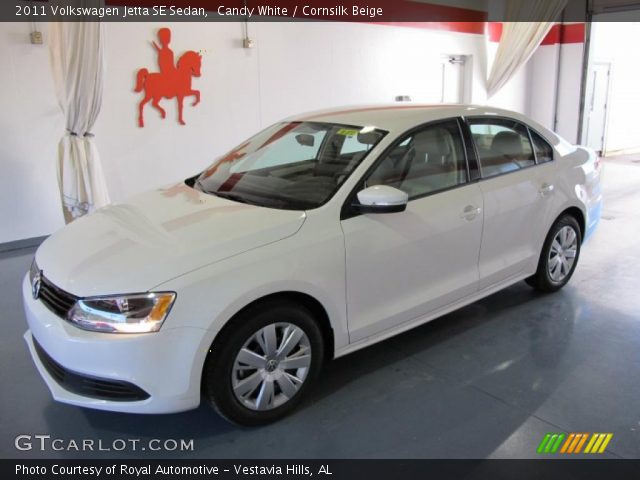 2011 Volkswagen Jetta SE Sedan in Candy White