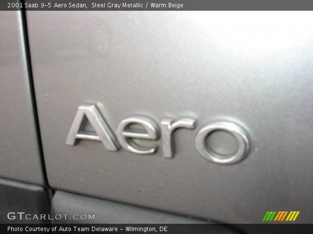 2001 Saab 9-5 Aero Sedan in Steel Gray Metallic