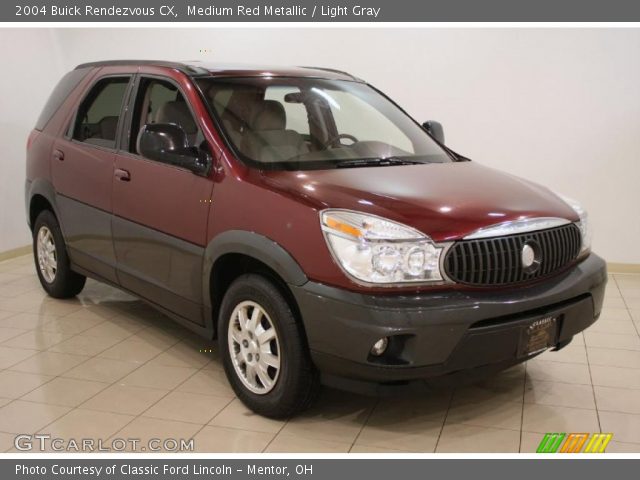 2004 Buick Rendezvous CX in Medium Red Metallic