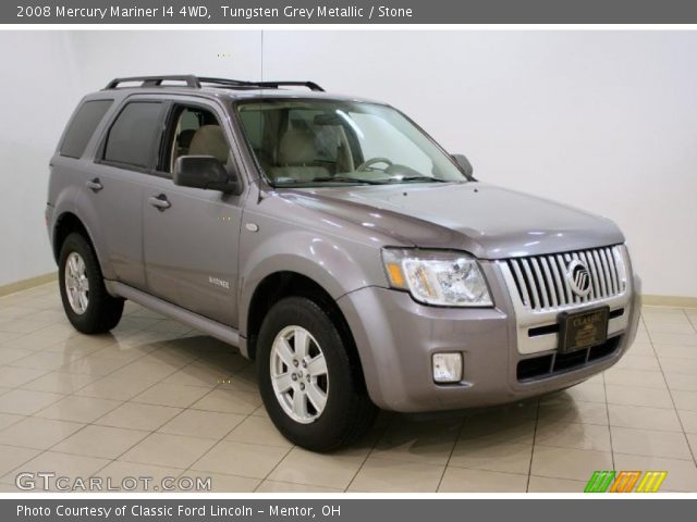 2008 Mercury Mariner I4 4WD in Tungsten Grey Metallic