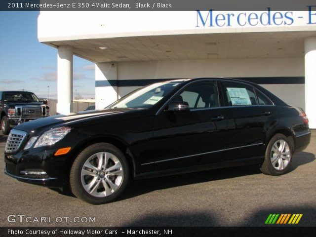 2011 Mercedes-Benz E 350 4Matic Sedan in Black