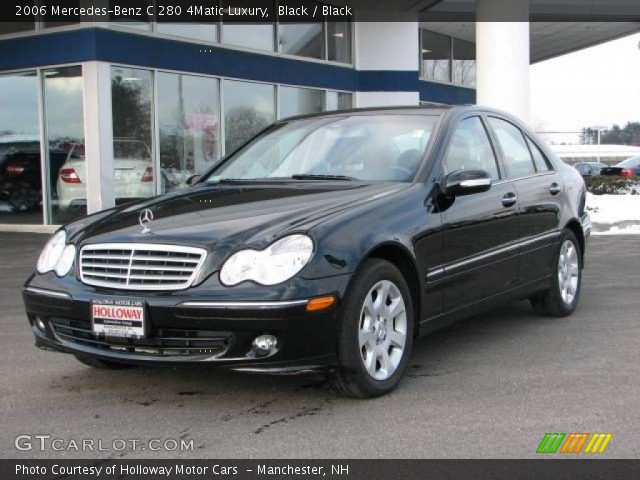 2006 Mercedes-Benz C 280 4Matic Luxury in Black