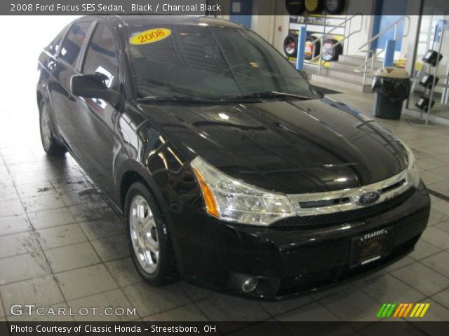 2008 Ford Focus SES Sedan in Black