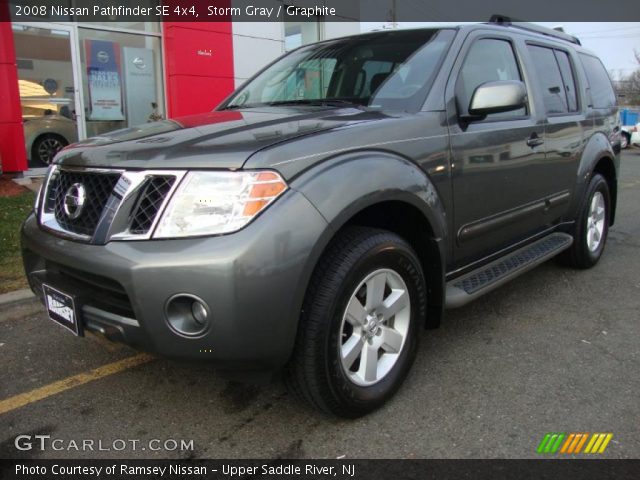 2008 Nissan Pathfinder SE 4x4 in Storm Gray