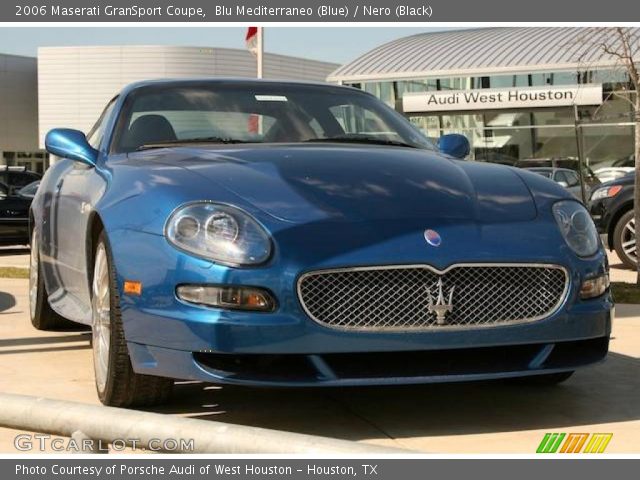 2006 Maserati GranSport Coupe in Blu Mediterraneo (Blue)