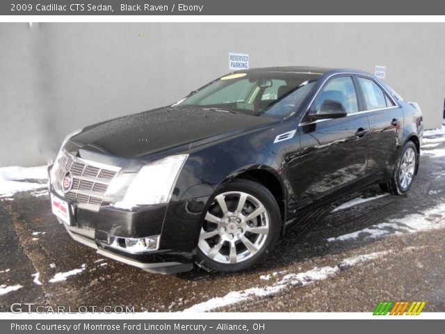 2009 Cadillac CTS Sedan in Black Raven