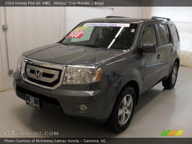 2009 Honda Pilot EX 4WD in Nimbus Gray Metallic