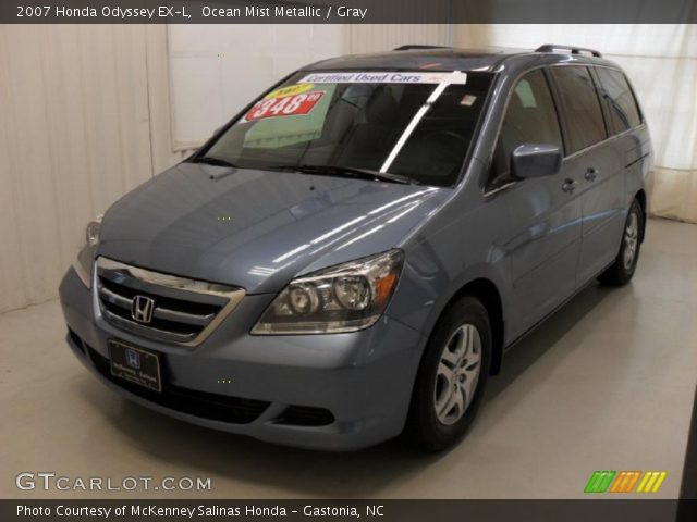 2007 Honda Odyssey EX-L in Ocean Mist Metallic