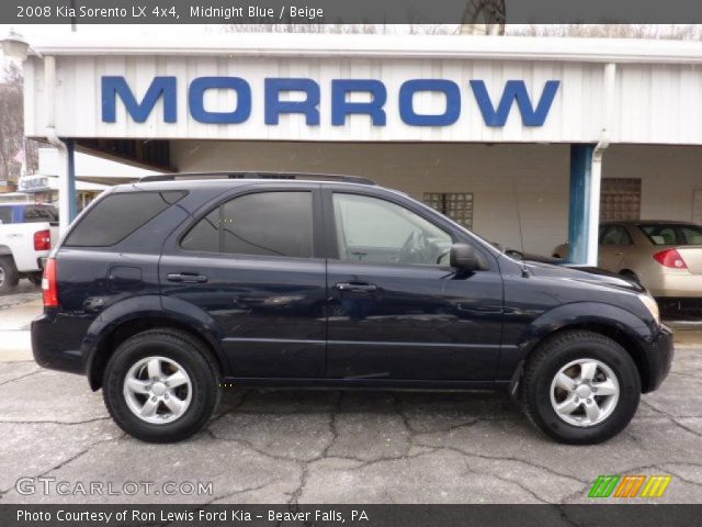 2008 Kia Sorento LX 4x4 in Midnight Blue