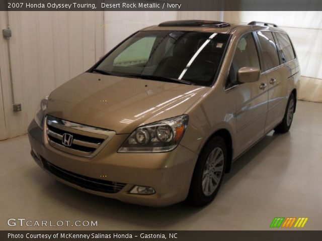 2007 Honda Odyssey Touring in Desert Rock Metallic