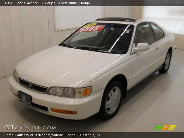 1996 Honda Accord EX Coupe in Frost White