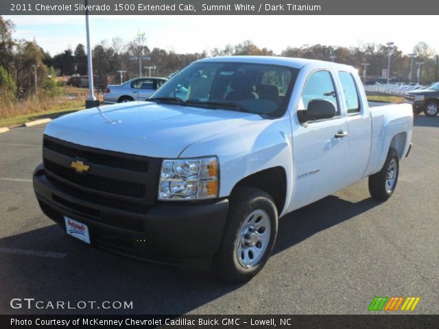 2011 Chevrolet Silverado 1500 Extended Cab in Summit White
