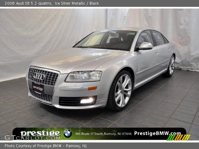 2008 Audi S8 5.2 quattro in Ice Silver Metallic