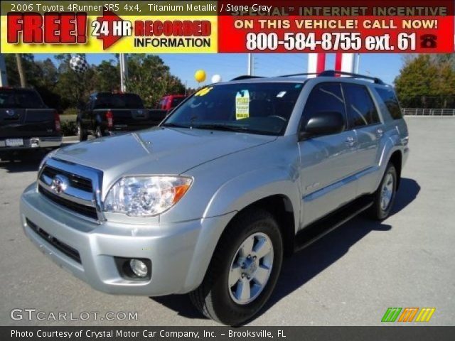 2006 Toyota 4Runner SR5 4x4 in Titanium Metallic
