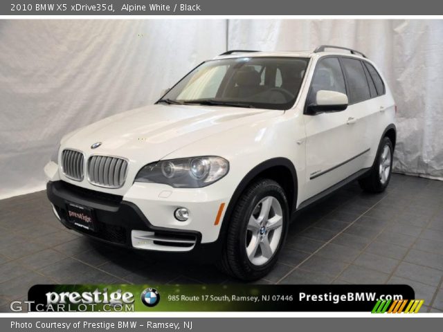 2010 BMW X5 xDrive35d in Alpine White