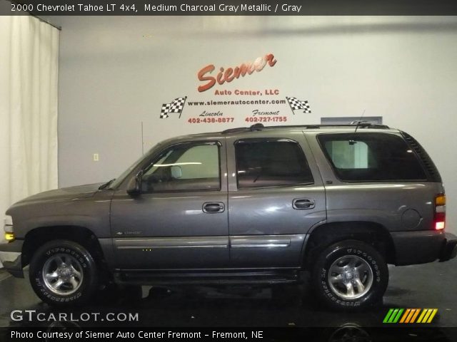2000 Chevrolet Tahoe LT 4x4 in Medium Charcoal Gray Metallic