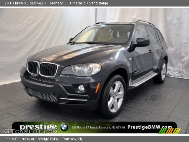 2010 BMW X5 xDrive30i in Monaco Blue Metallic