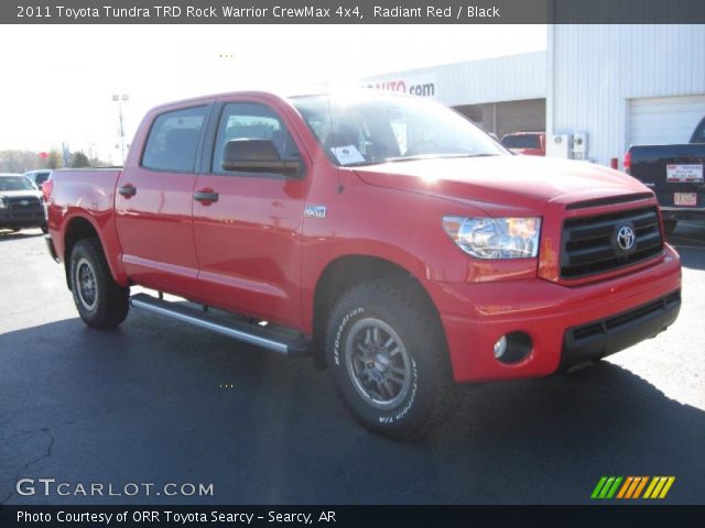 2011 Toyota Tundra TRD Rock Warrior CrewMax 4x4 in Radiant Red