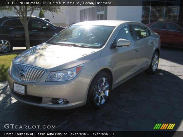 2011 Buick LaCrosse CXS in Gold Mist Metallic