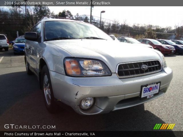 2004 Subaru Outback Wagon in Silver Stone Metallic