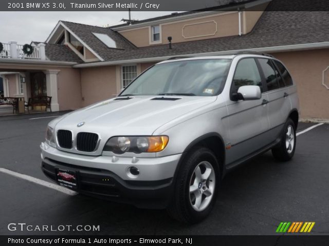 2001 BMW X5 3.0i in Titanium Silver Metallic