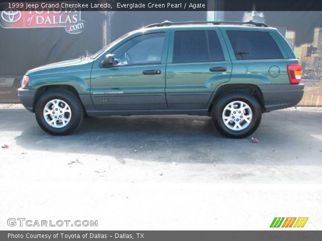 1999 Jeep Grand Cherokee Laredo in Everglade Green Pearl