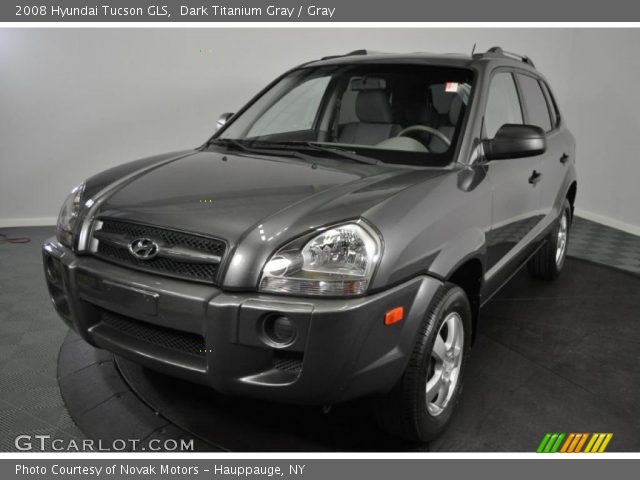 2008 Hyundai Tucson GLS in Dark Titanium Gray