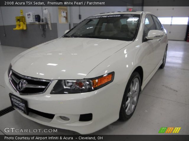 2008 Acura TSX Sedan in Premium White Pearl