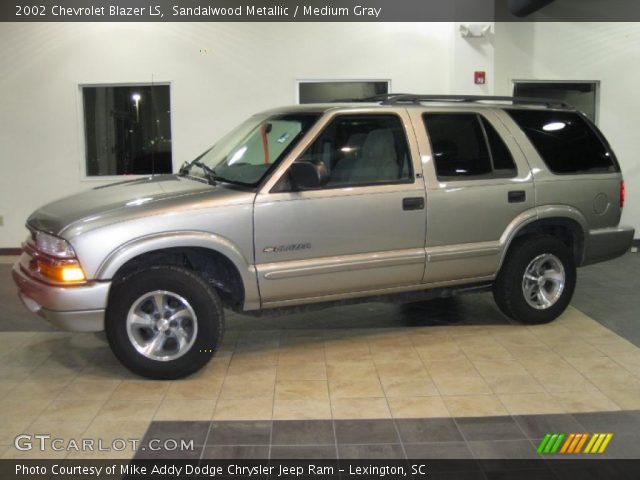 2002 Chevrolet Blazer LS in Sandalwood Metallic