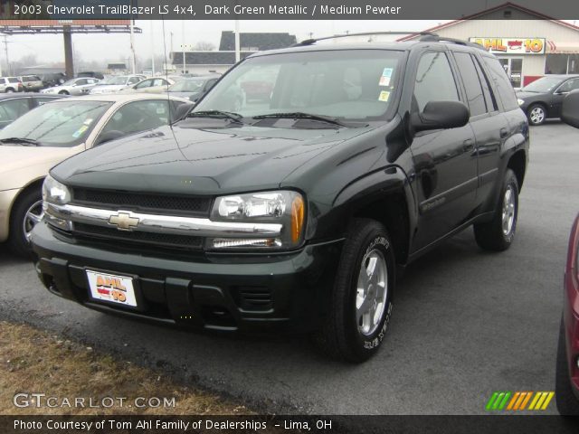 2003 Chevrolet TrailBlazer LS 4x4 in Dark Green Metallic