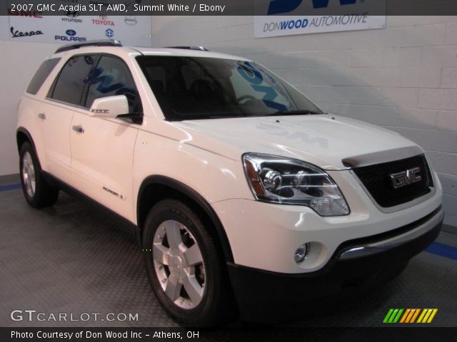 2007 GMC Acadia SLT AWD in Summit White