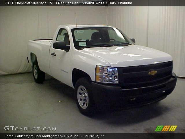 2011 Chevrolet Silverado 1500 Regular Cab in Summit White