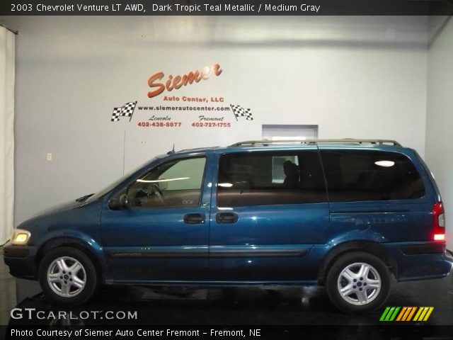 2003 Chevrolet Venture LT AWD in Dark Tropic Teal Metallic