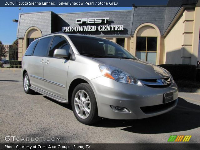 2006 Toyota Sienna Limited in Silver Shadow Pearl