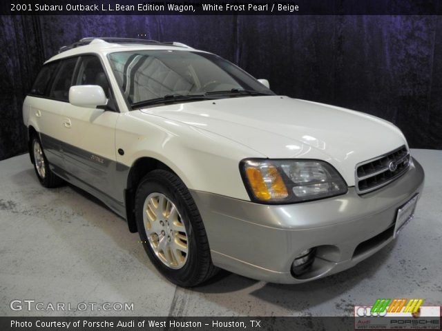 2001 Subaru Outback L.L.Bean Edition Wagon in White Frost Pearl