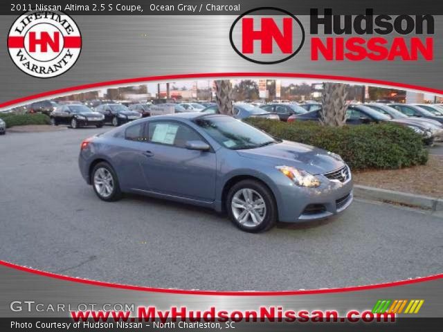 2011 Nissan Altima 2.5 S Coupe in Ocean Gray