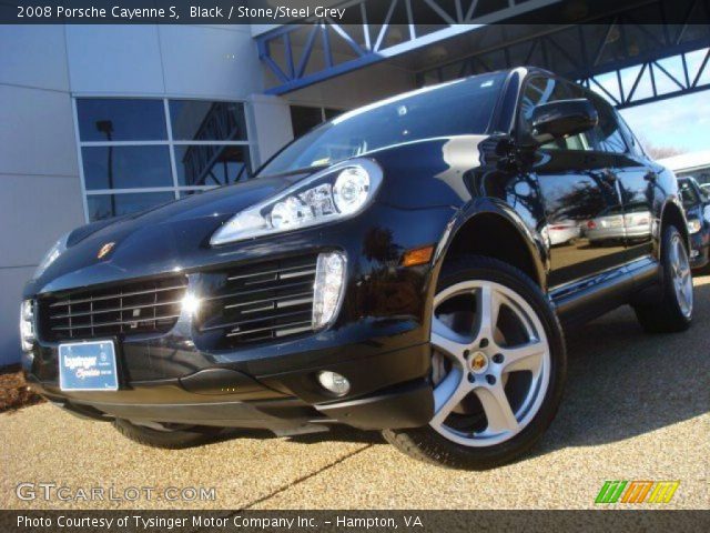 2008 Porsche Cayenne S in Black
