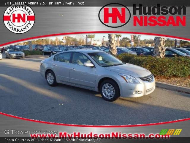 2011 Nissan Altima 2.5 in Brilliant Silver