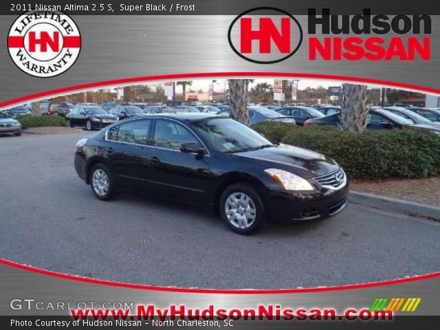 2011 Nissan Altima 2.5 S in Super Black