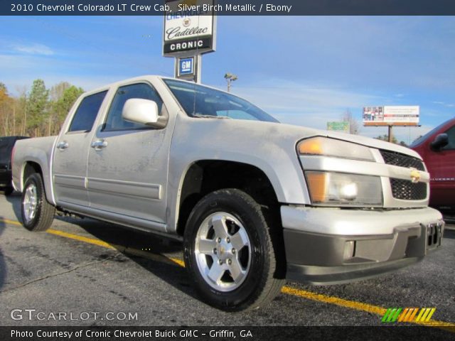 2010 Chevrolet Colorado LT Crew Cab in Silver Birch Metallic