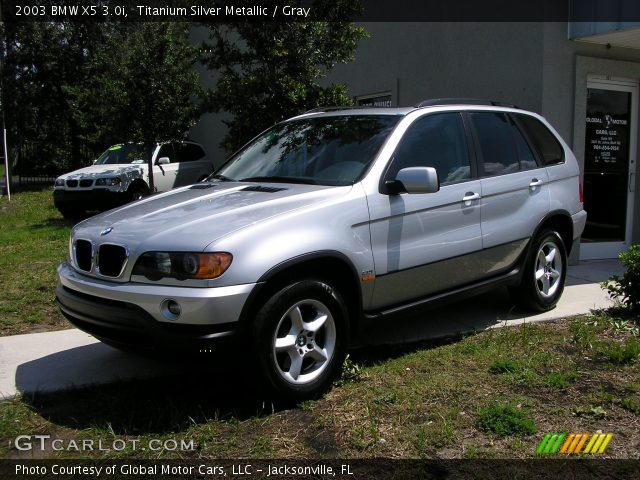 2003 BMW X5 3.0i in Titanium Silver Metallic