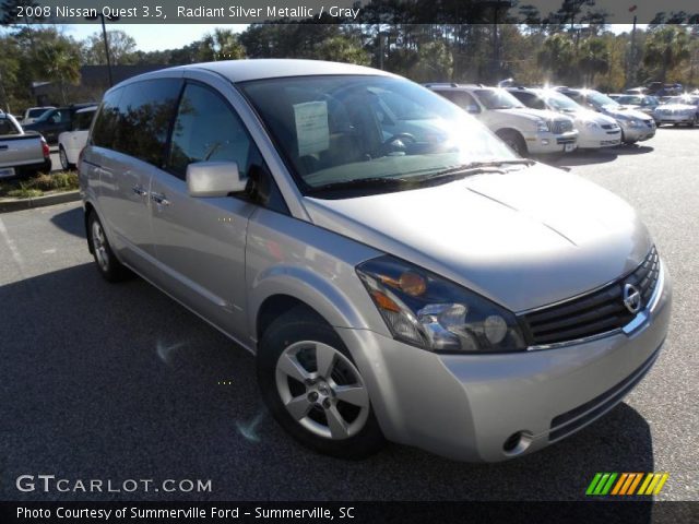 2008 Nissan Quest 3.5 in Radiant Silver Metallic