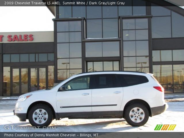 2009 Chevrolet Traverse LS AWD in Summit White