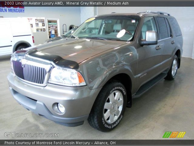 2003 Lincoln Aviator Luxury AWD in Mineral Grey Metallic