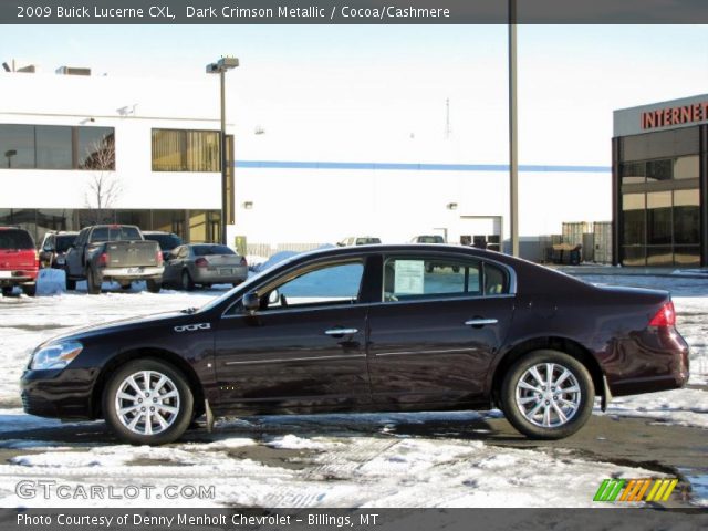 2009 Buick Lucerne CXL in Dark Crimson Metallic