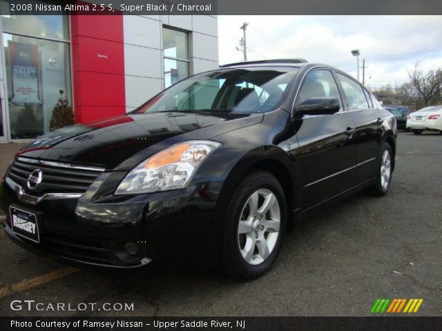 2008 Nissan Altima 2.5 S in Super Black