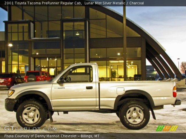 2001 Toyota Tacoma PreRunner Regular Cab in Lunar Mist Silver Metallic