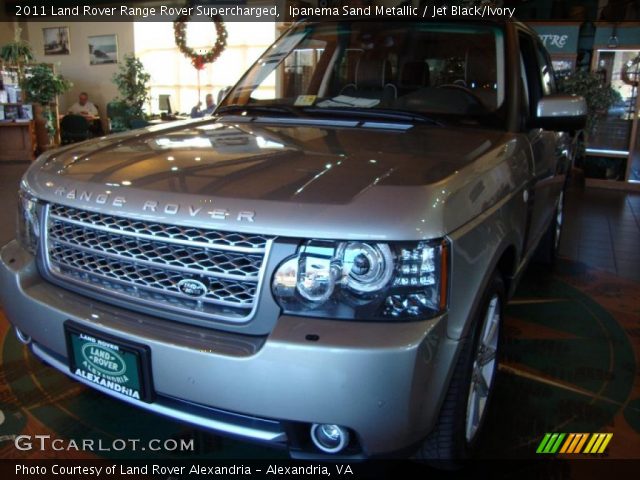 2011 Land Rover Range Rover Supercharged in Ipanema Sand Metallic